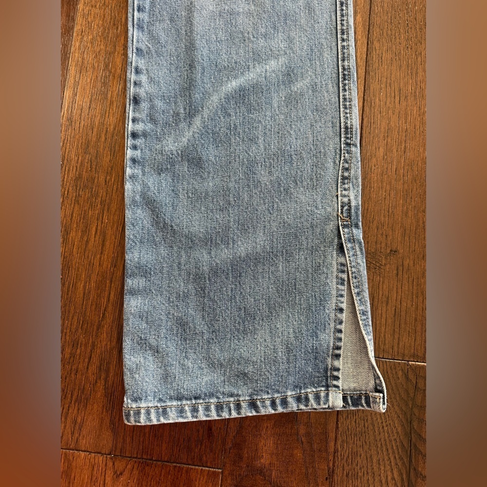Insane Genes Women’s Denim Pants with Side Slit- size 6 - Picture 5 of 7